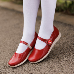 Kinderschuhe 2029 roter Lack lifestyle