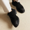 Herren Freizeit Schuhe 989 schwarz Veloursleder lifestyle