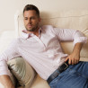 Herren-Gürtel 34b blau safiano lifestyle