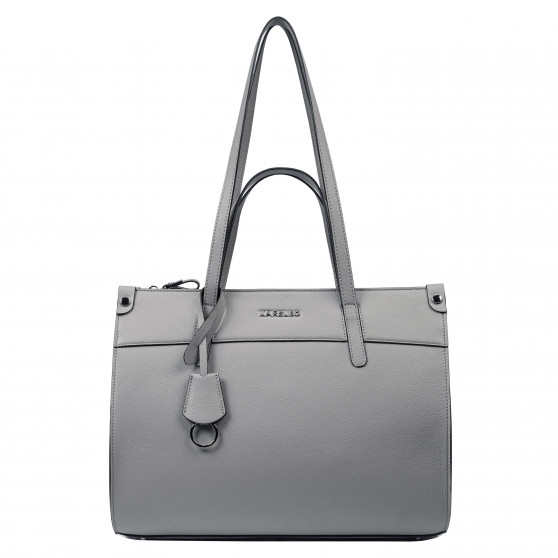 Damenhandtasche zum Umhängen 047g 01 frostgrau Damenhandtasche zum Umhängen 047g 01 frostgrau