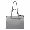 Damenhandtasche zum Umhängen 047g 01 frostgrau