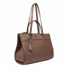Damen-Schultertasche 047g Schokoladenbraun