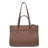 Damen-Schultertasche 047g Schokoladenbraun