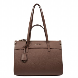 Damen-Schultertasche 047g Schokoladenbraun