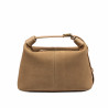 Handtasche Damen 037g Wildleder Nude