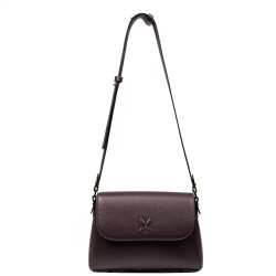 Damentasche zum Umhängen 040g black cherry