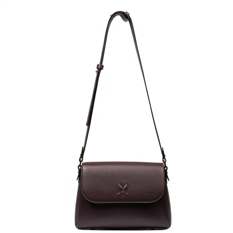 Damentasche zum Umhängen 040g black cherry