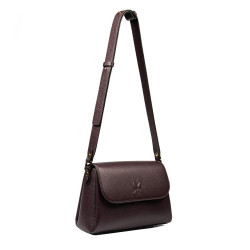 Damentasche zum Umhängen 040g black cherry