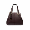 Damentasche Schultertasche 004g black cherry