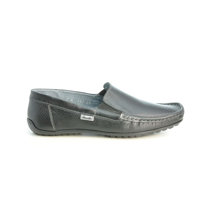 Herren-Mokassins 777 biz schwarz
