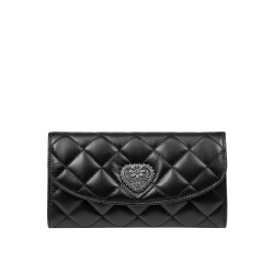 Damentasche Schultertasche 048g 01 schwarz Nappa