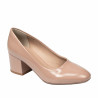 Elegante Damenschuhe 1356 Lack Beige