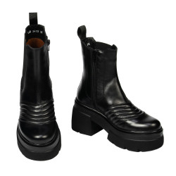Damenstiefel 3413 schwarz