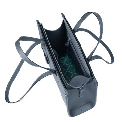 Damentasche zum Umhängen 047g 01 petrol caviar