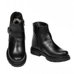 Kinderstiefel 3033 schwarz