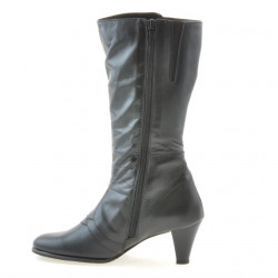 Damenstiefel 1107 schwarz