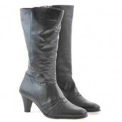 Damenstiefel 1107 schwarz