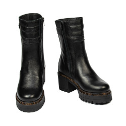 Damenstiefel 3417 schwarz
