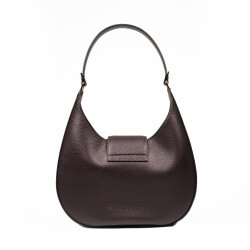 Damen-Schultertasche 050g Dunkelburgunder