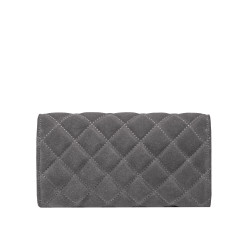 Damentasche 048g 01 graues Wildleder