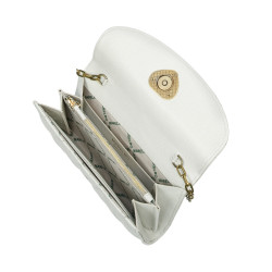 Damentasche zum Umhängen 048g Panna Saffiano