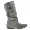 Damenstiefel 257 Crep Grau