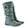 Damenstiefel 257 Crep Grau
