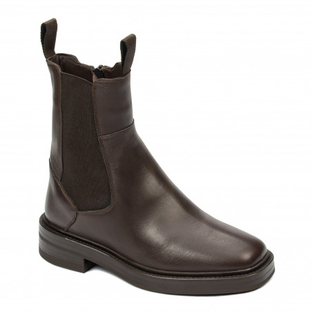 Damenstiefeletten 3412 Kakao