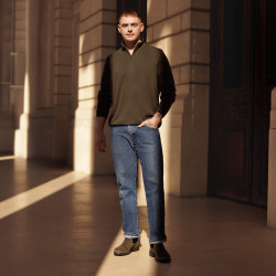 Herrenstiefel 4154 Bufo Khaki lifestyle