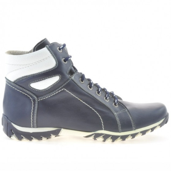 Herrenstiefel 460 indigo+weiß