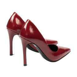 Elegante Damenschuhe 1302 roter Lack