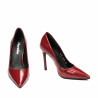 Elegante Damenschuhe 1302 roter Lack