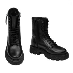Damenstiefeletten 3414 schwarz