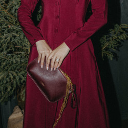 Damenhandtasche 211g Bordeaux lifestyle