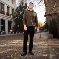 Herrenstiefel 4152 schwarz kombiniert lifestyle