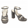 Damensandalen 1347 Sand Velours