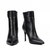 Damen Stiefeletten mit Absatz 1400 schwarz