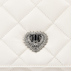 Damentasche Schultertasche 049g 01 panna safiano