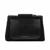 Damentasche zum Umhängen 051g 01 schwarz Camoscio