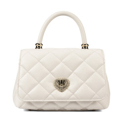 Damentasche Schultertasche 049g Panna Safiano