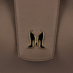 Damen Schultertasche 050g Biz Cappuccino