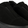 Damen Freizeitschuhe 6095 schwarz Velours