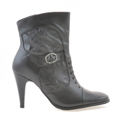 Damenschuhe 1102 schwarz kombiniert