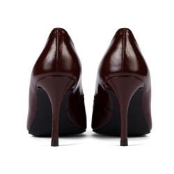 Elegante Damenschuhe 1363 Lack Bordeaux
