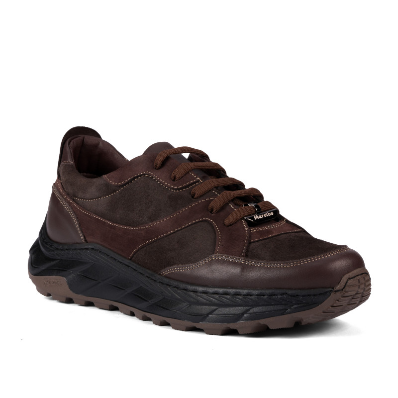 Herren Casual/Sportschuhe 996 Kaffee Velours kombiniert