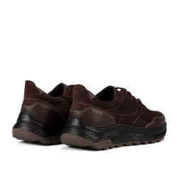 Herren Casual/Sportschuhe 996 Kaffee Velours kombiniert