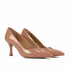 Elegante Damenschuhe 1359 Lack Beige
