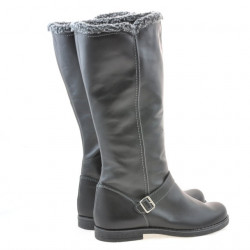 Damenstiefel 3248 schwarz