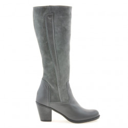Damenschuhe 3277 grau kombiniert