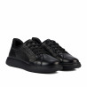 Damen Sneakers 6103 biz schwarz kombiniert